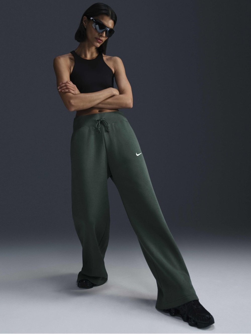 NIKE Phoenixfleece Wide Leg Joggers